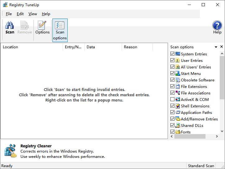 Registry TuneUp下载,注册表清理,清理工具,系统清理