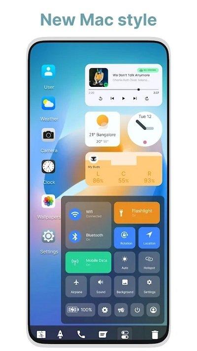 安卓仿mac启动器(launcher for mac os)下载,mac启动器,桌面app