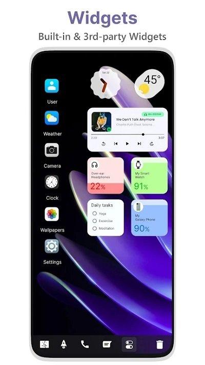 安卓仿mac启动器(launcher for mac os)下载,mac启动器,桌面app