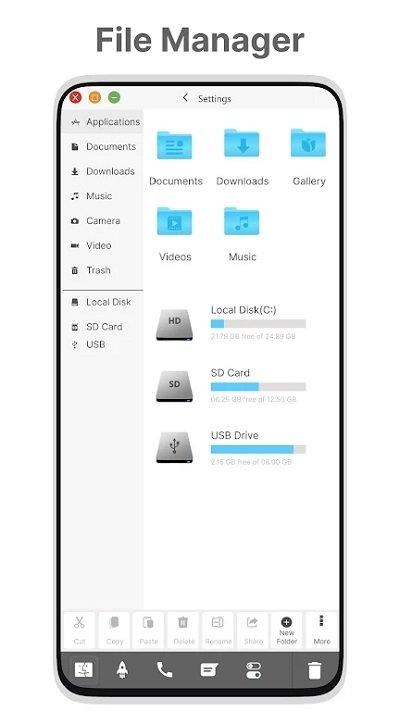 安卓仿mac启动器(launcher for mac os)下载,mac启动器,桌面app